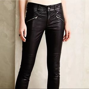 Pilcro Vegan Leather Moro Leggings
